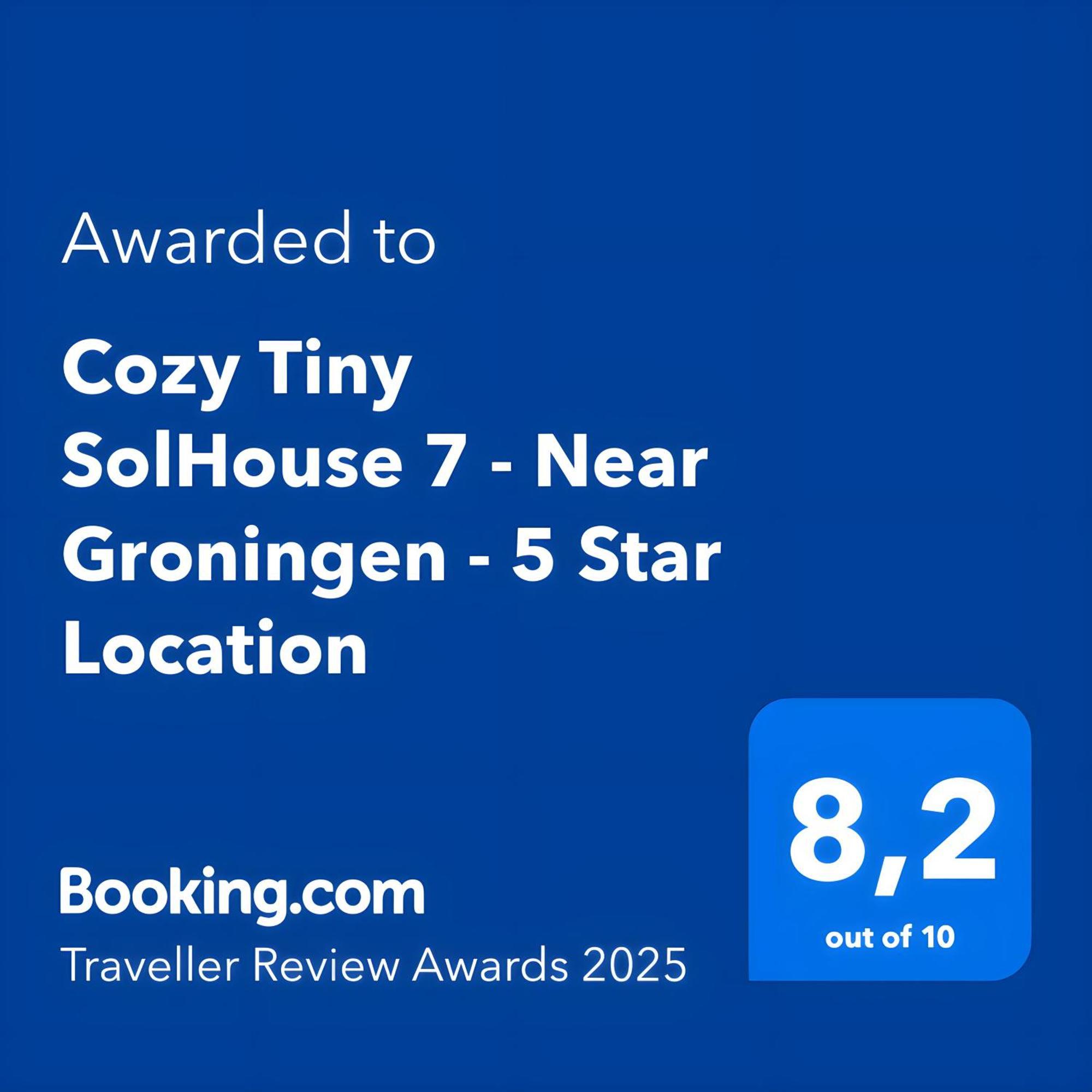 Cozy Tiny Solhouse 7 - Near Groningen - 5 Star Location Apartment Kropswolde Exterior photo